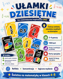 UNO - Ułamki dziesiętne  klasa 4,5