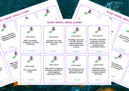 "KAJKO I KOKOSZ. SZKOŁA LATANIA" – gra typu „5 sekund” – 52 pytania