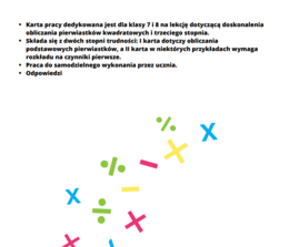 Pierwiastki - labirynt