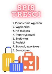Projekt klasa 4 Planowanie wycieczki