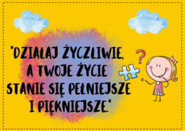 Gazetka Dzień Życzliwości.