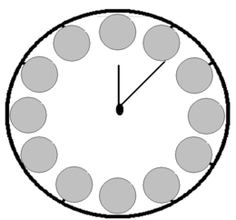 Gra matematyczna ZEGAR