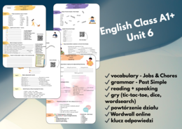 📁English Class A1+ Unit 6 JUST THE JOB ćwiczenia dodatkowe
