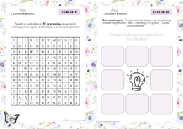 Ania z Zielonego Wzgórza. Stacje zadaniowe