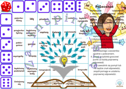 Czasownik-gra z kostką