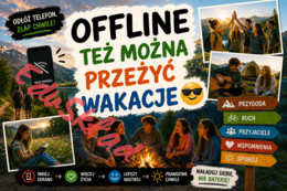🌞 Bezpieczne Wakacje — nowoczesne plakaty edukacyjne na gazetkę szkolną 🌊🚴⛰️📱