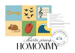 Homonimy- karta pracy
