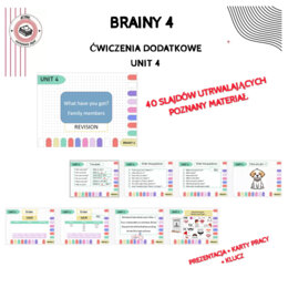 Brainy 4 Unit 4 - materiały utrwalające