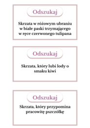 Karty edukacyjne - odszukaj skrzata