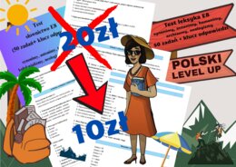 Test  leksyka  E8_50 zadań+ klucz_Polski Level Up