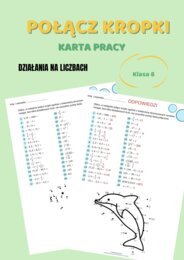 Połącz kropki w Dzień Kropki, Działania na liczbach.