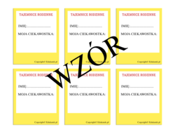 Zabawy na „Dzień Rodziny”, „Dzień Mamy”, „Dzień Taty”, „Dzień Babci i Dziadka” cz. 2 – pomoce dla nauczyciela