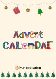 Advent Calendar - Angielski kalendarz adwentowy