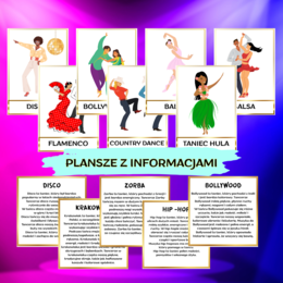 Dzień Tańca - scenariusz wraz z pomocami