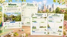 Wiosna w mieście i na wsi