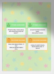 Gra dydaktyczna: "Czym pachnie wiosna?"