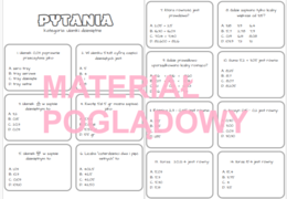 Gra dydaktyczna (a-z quiz) - ułamki dziesiętne kl.4-8