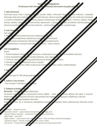 Innowacja z języka polskiego dotycząca edukacji zdrowotnej! HIT! Klasy 4-8