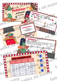 Podejrzany pomocnik św. Mikołaja - escape room dla klasy 4