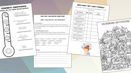 Praktyczny pakiet kart pracy dla nauczycieli i specjalistów/ emocje/ depresja/ mocne strony/ kolorowanki antystresowe