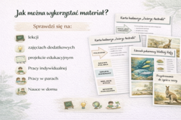 Karta badacza "Zwierzę Australii".  Łańcuch pokarmowy Wielkiej Rafy Koralowej.  Przystosowania do życia w suszy. [GEOGRAFIA]