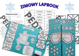 Zimowy lapbook