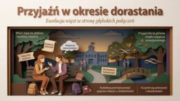 Przyjaźń. Jak budować dobre i wspierające relacje (gazetka szkolna / prezentacja)