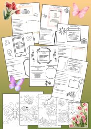 🌷 Wiosenny zestaw do czytania ze zrozumieniem – klasy 1–3🌷