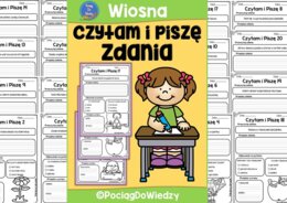 Czytam i Piszę Zdania - Wiosna