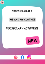 Together 4 Unit 2 - Vocabulary activities - NEW edition