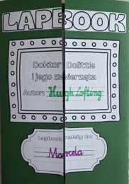 Lapbook - "Dr Dolittle i jego zwierzęta" + test ze znajomości lektury + kod QR do testu