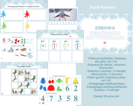 Książeczka aktywizująca ZIMA