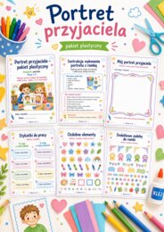 Portret przyjaciela – pakiet plastyczny