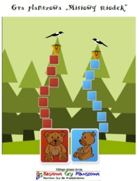 Misiowy miodek – Gra planszowa