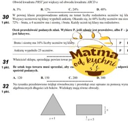 Egzamin ósmoklasisty  - typowe zadania