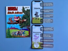 "Kajko i Kokosz" - zdanie a równoważnik zdania - uzupełnianka