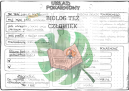 PRZYRODA - Ciało człowieka - Układ pokarmowy - szarość