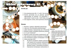 Gra planszowa dla klasy 7 - Układ pokarmowy