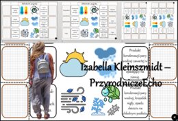 Notatka okienkowa/stacja zadaniowe/notatka interaktywna/notatka graficzna/karta pracy/sketchnotka „Składniki pogody” w pdf. Przyroda 4 , dział „Poznajemy pogodę i inne zjawiska przyrodnicze”. Materiał wykonany na podstawie podręcznika z wydawnictwa Nowa 