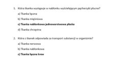 Test- podstawowe zasady budowy i funkcjonowania organizmu człowieka
