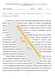 DYKTANDO KOREKTORSKIE Z "ó" & "u"