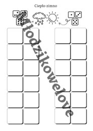 Gry stolikowe dla dwojga na cztery pory roku