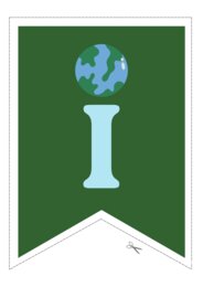 Girlanda na Dzień Ziemi