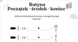 Mnożenie ułamków - prezentacja