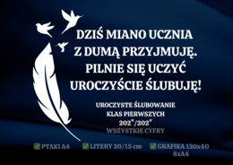 ŚLUBOWANIE KLAS PIERWSZYCH - DEKORACJA XXL