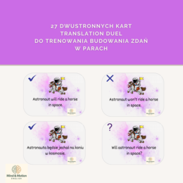 Future Simple - The Space Edition | mówienie, ruch, gotowy system lekcji (klasy 3–6)