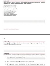 Karta pracy "Zemsta" - krytyczne czytanie