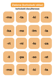 Gra językowa "Klocki słów i zdań"