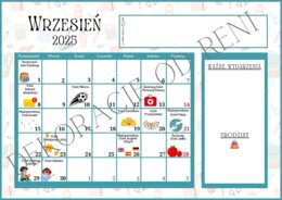 Kalendarz Szkolny 2025/2026 z świętami i dniami nietypowymi