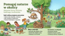 Ekologia – nasza planeta, nasze wybory (gazetka szkolna / prezentacja, 15 plansz)